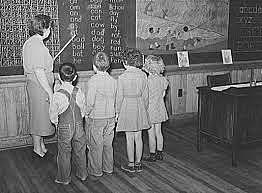 Scout begins school.