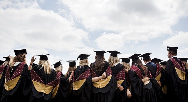 graduate from college