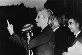 Eva Peron and Juan Peron