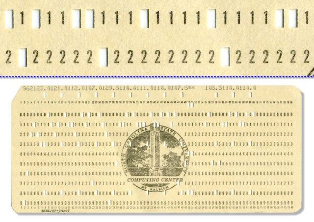 La tarjeta perforada