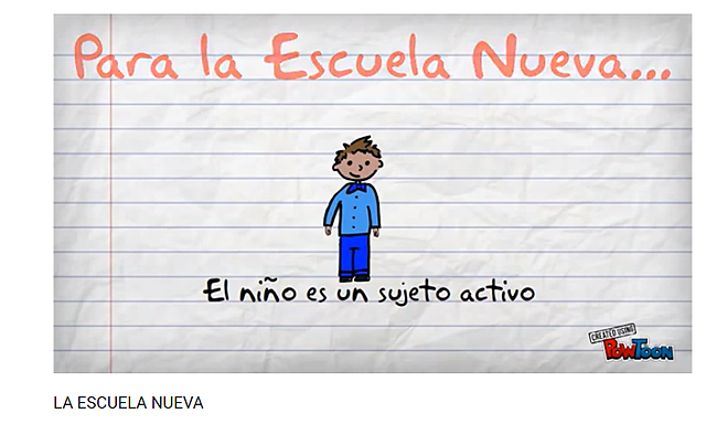 VIDEO ESCUELA NUEVA