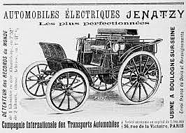 Première voiture électrique créée par Camille Jenatzy
