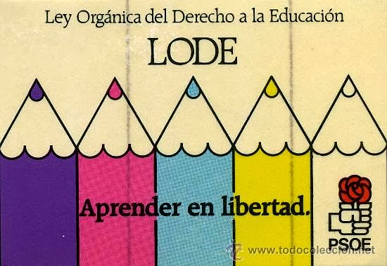 LODE (Ley Orgánica reguladora del Derecho a la Educación)