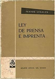 Ley de Prensa.