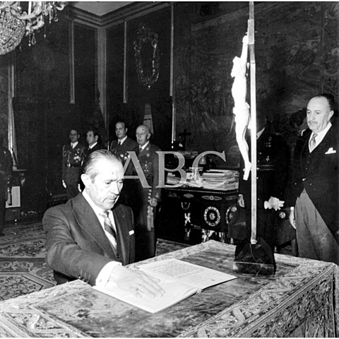 Arias Navarro, Presidente del Gobierno.