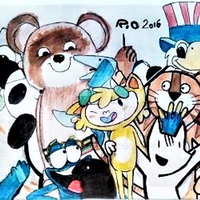 Timeline: ΜΑΣΚΟΤ ΘΕΡΙΝΩΝ ΟΛΥΜΠΙΑΚΩΝ ΑΓΩΝΩΝ