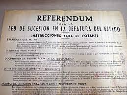 LEY DE SUCESIÓN Y REFERÉNDUM