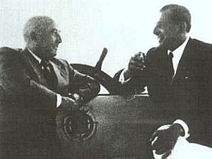 ENTREVISTA FRANCO-DON JUAN. DON JUAN CARLOS VIENE A ESPAÑA.