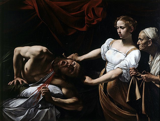 Judith et Holopherne du Caravage
