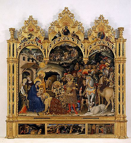 L'adoration des mages de Da Fabriano