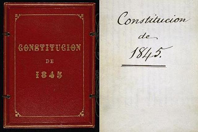 CONSTITUCIÓN DE 1845