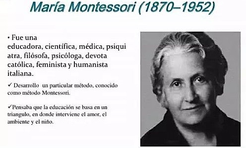 MARÍA MONTESSORI (1870-1952)