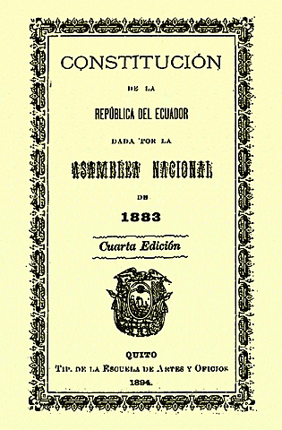 CONSTITUCIÓN DE 1883