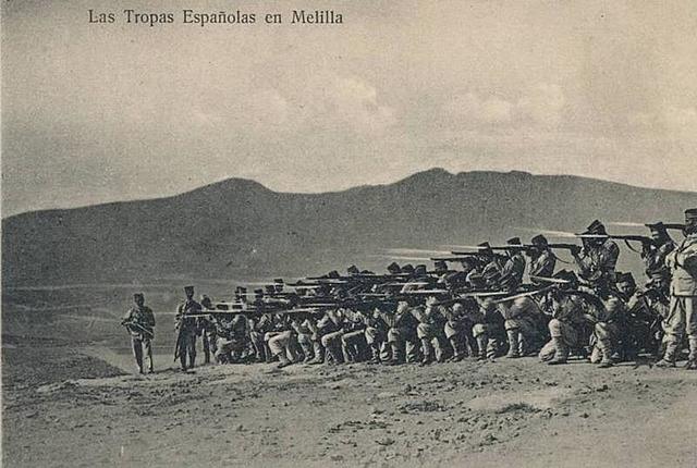 Ataque a trabajadores españoles en Melilla 1909