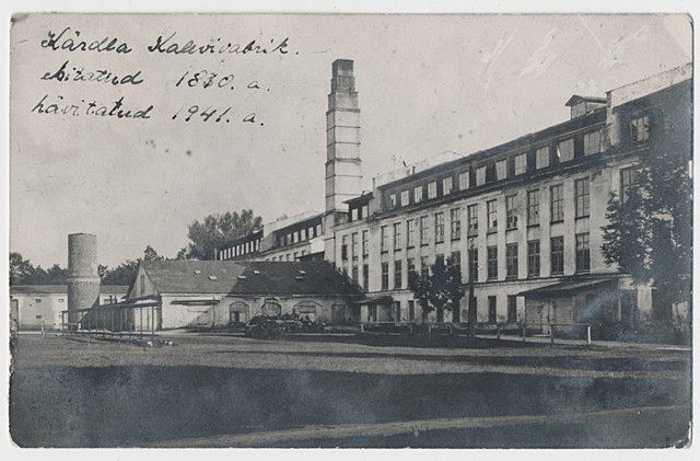 Kalevivabriku suur tulekahju