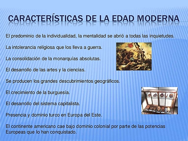 EDAD MODERNA