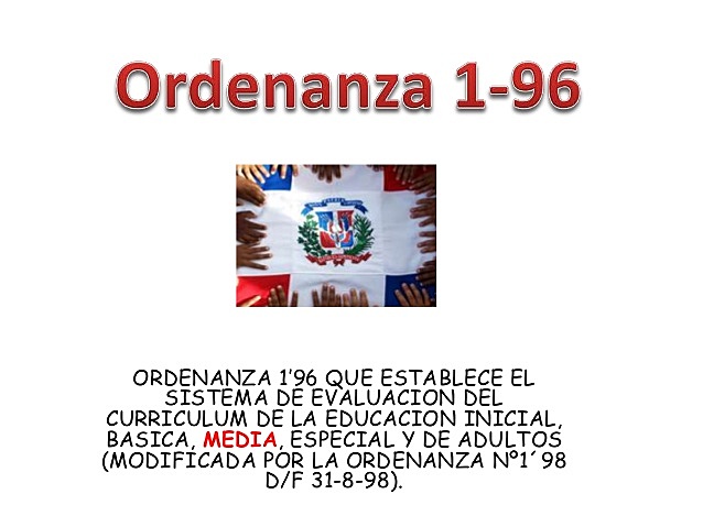 Ordenanza 01-196