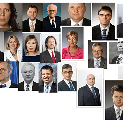 Timeline: Eesti presidendid