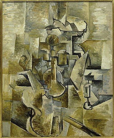 Georges Braque, “Violín y jarra”