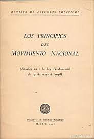 Ley Principios Movimiento Nacional