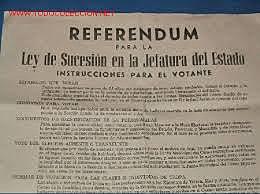Ley de Sucesión y Referendum