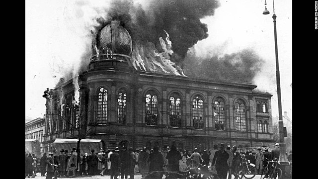 Kristallnacht or the “night of broken glass”