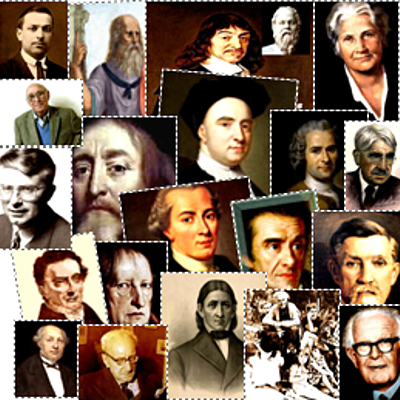 Timeline: Exponentes de la Pedagogía y sus Aportes. Elaborada por Ivonne Sánchez