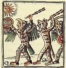 the aztec civilization flourished  in mesoamerica.
