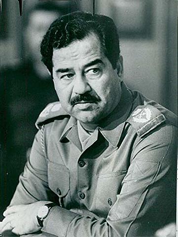 Saddam Hussein was born