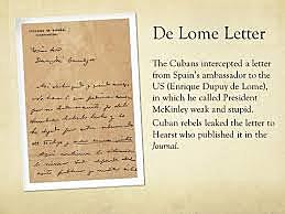 DE Lome Letter