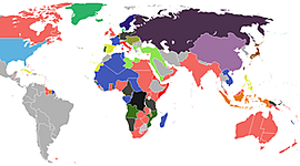 Timeline: imperialism(countries)