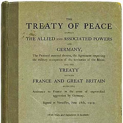 Treaty of Versailles- June 1919