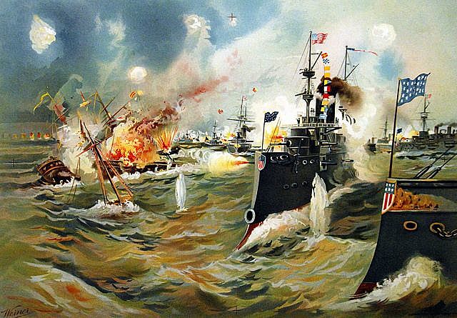 Battle of Manila Bay Begins