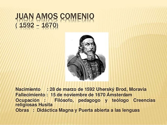 JUAN AMOS COMENIO