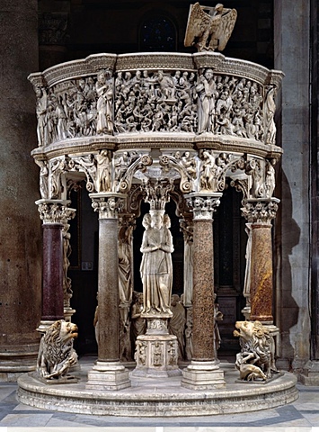 Pulpito duomo di Pisa