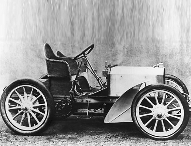 The first working Mercedes Car