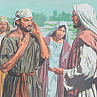 Jesus Heals a Deaf man