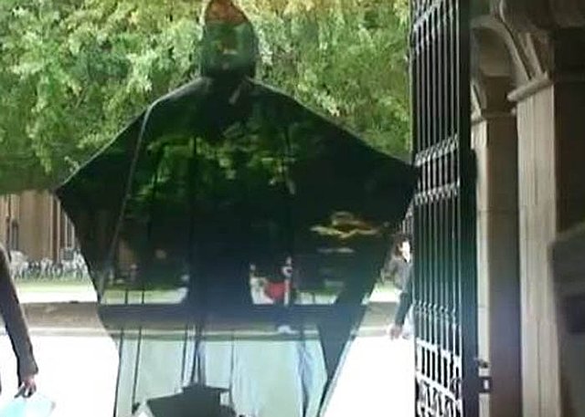 capa De Invisibilidad Sobre los objetos