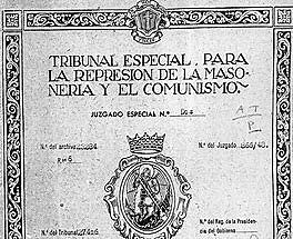 Ley de represión de la masonería y el comunismo