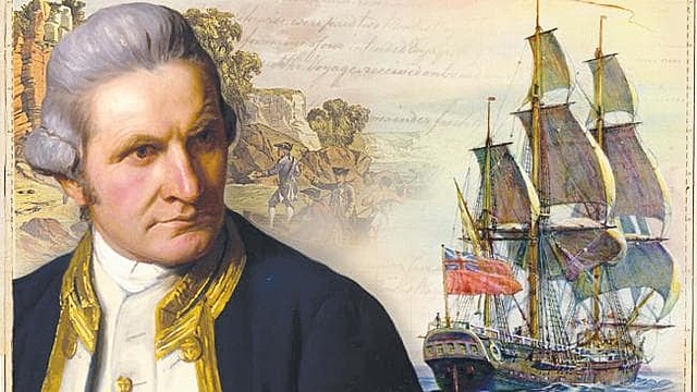 Cpt. James Cook to Australia and New Zealand