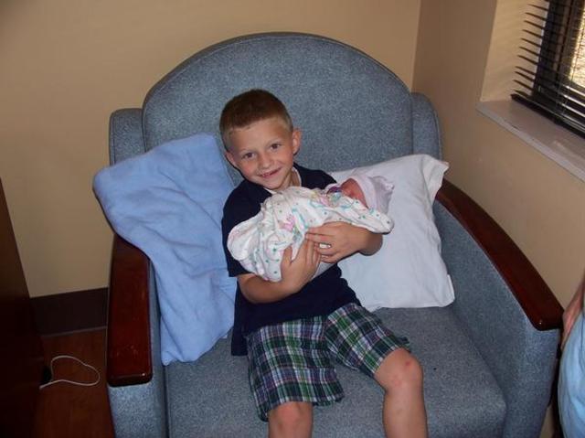 Skyler becomes a BIG Brother!