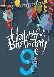 9 year bday