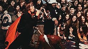 The Rolling Stones host the Altamont Music Festival
