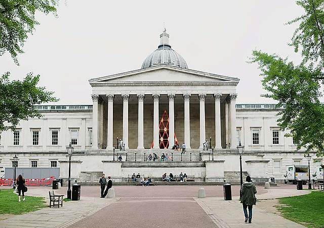 University College london, began teaching.