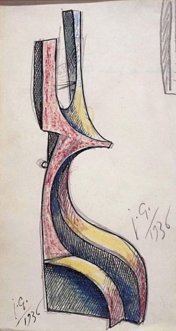 Mujer sentada, Julio Gonzales