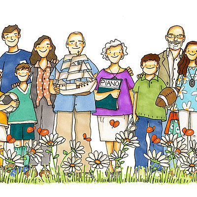 Timeline: Linea de tiempo Familiar