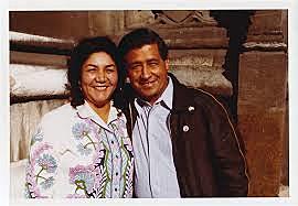 Chavez and Helen Fabela Marry