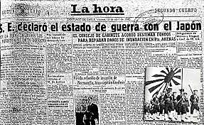 EE.UU. declara la guerra Japón