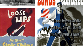 Timeline: The Great Depression, The Dust Bowl, And The War Of Too MANY PEOPLE (WW2)