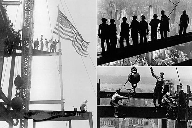 Empire State Building Begins Construction